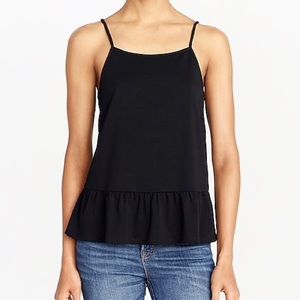 J Crew Factory Peplum Camisole